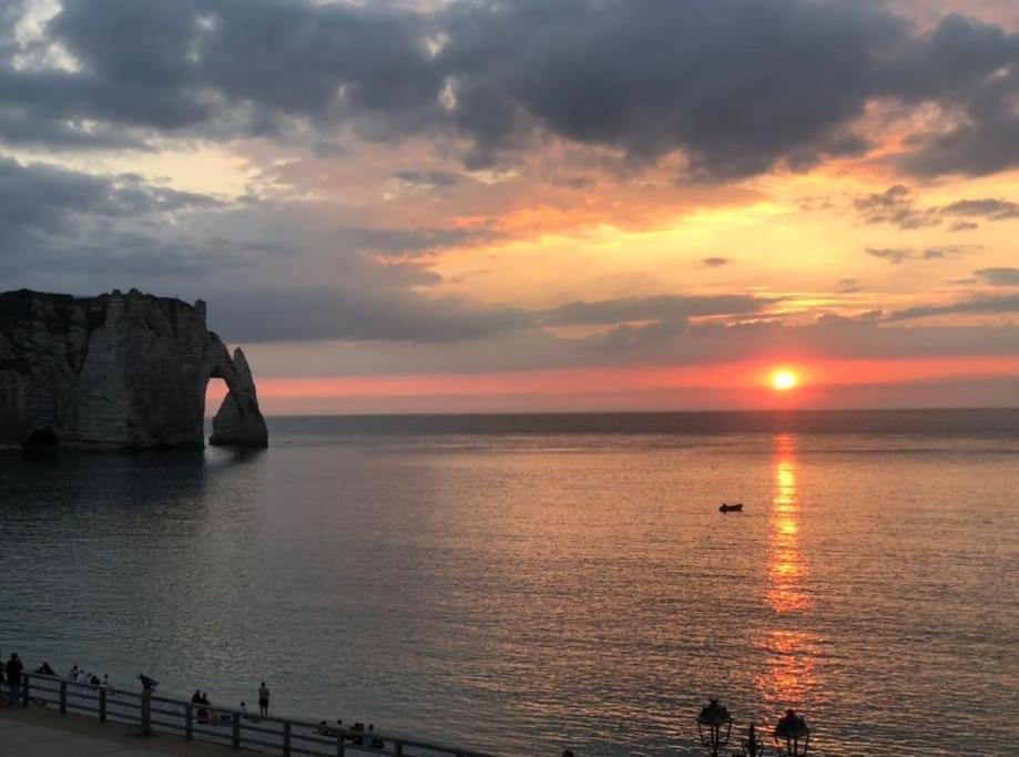 L'Ideal, Appartement Vue Mer Étretat Extérieur photo