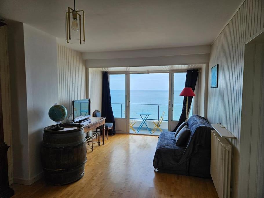 L'Ideal, Appartement Vue Mer Étretat Extérieur photo